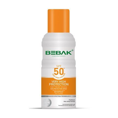 Сонцезахисний спрей SPF 50+ Bebak, 150 мл 242006 фото