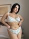 Повседневный комплект женского нижнего белья PLUS SIZE белый DO3259 фото 3