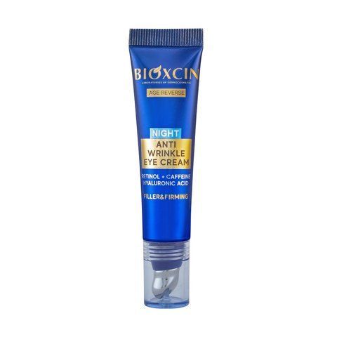 Нічний крем для шкіри навколо очей проти зморшок BIOXCIN, 15 мл 451101 фото