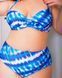 Купальник жіночий роздільний Plus size синій SW1288 фото 5