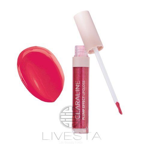 Блеск для губ с эффектом объёма Claraline, P194 PURE RED, 5 мл 574122 фото