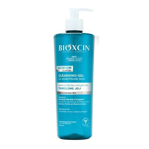 Очищувальний гель для вмивання проти акне BIOXCIN, 500 мл 451202 фото