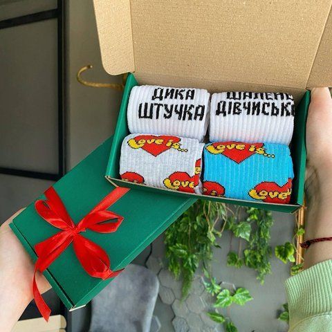 Бокс женских подарочных носков 36-41 на 4 пары ж4бокс054 фото