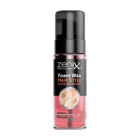 Віск-пінка для укладки волосся ZENIX "Кератиновий ефект", 150 мл 412208 фото