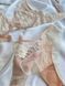 Мереживний комплект жіночої нижньої білизни бежевий DO3349 фото 6