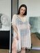 Пляжна бежева жіноча туніка PLUS SIZE SW3667 фото 2
