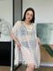 Пляжна бежева жіноча туніка PLUS SIZE SW3667 фото 3