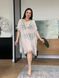 Пляжна бежева жіноча туніка PLUS SIZE SW3667 фото 1