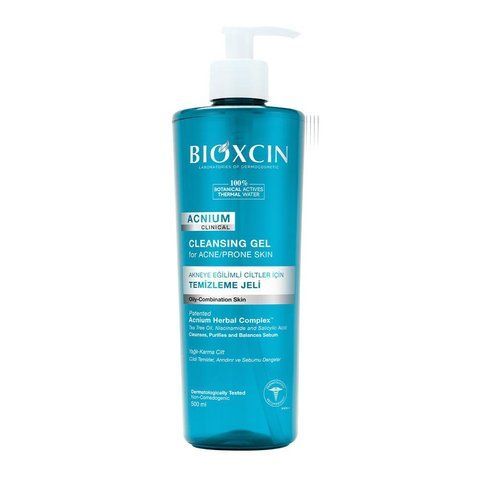 Очищающий гель для умывания против акне BIOXCIN, 500 мл 451202 фото