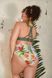 Жіночий роздільний купальник PLUS SIZE тропічний принт SW1435 фото 4