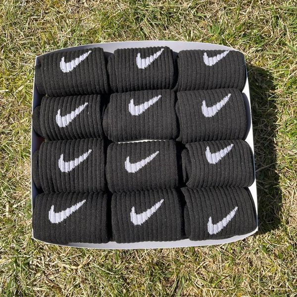 Бокс жіночих високих шкарпеток Nike 36-41 на 12 пар у подарунковій коробці Ж12бренд1 фото