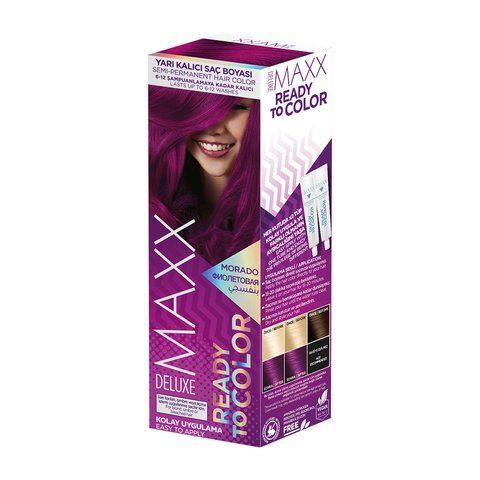 Фарба для волосся MAXX DELUXE Ready to color Фіолетовий, 2x50 мл 302353 фото
