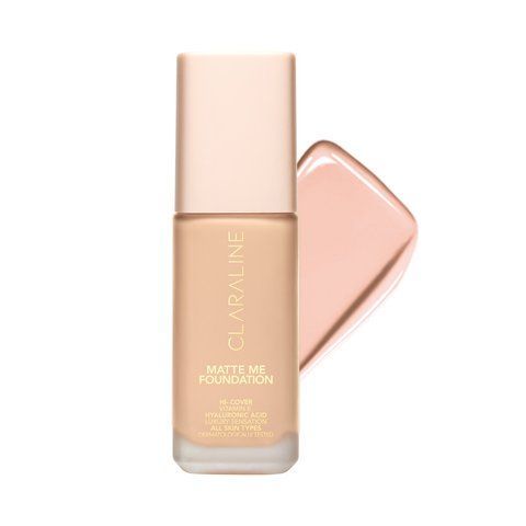 Матирующая тональная основа Claraline, M10 LIGHT PINK, 44 мл 574301 фото