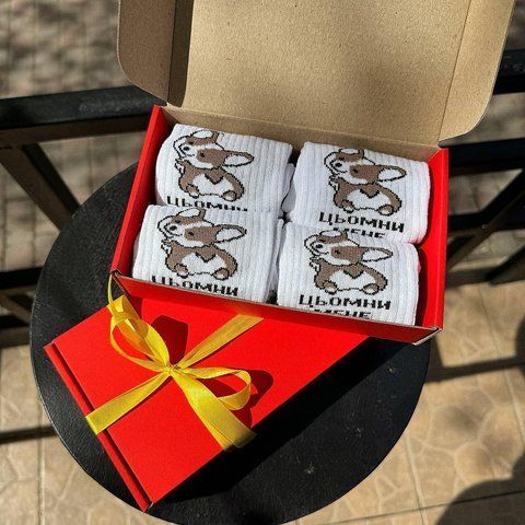 Бокс женских подарочных носков 36-41 на 4 пары ж4бокс069 фото
