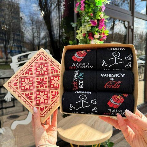 Бокс женских подарочных носков 36-41 на 6 пар Ж6бокс0149 фото