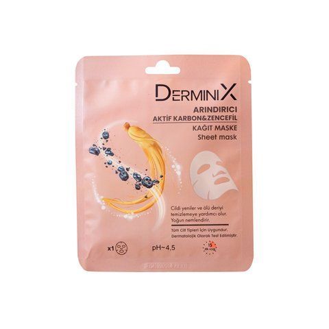 Очистительная маска-патч для лица Derminix, 25 г 521512 фото