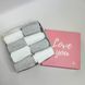 Бокс чоловічих шкарпеток в рубчик 41-45 р на 8 пар у подарунковій коробці Ч8бокс093 фото 5