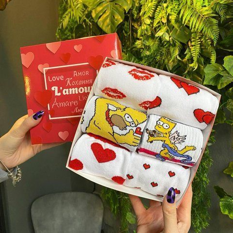 Бокс женских подарочных носков 36-41 на 6 пар Ж6бокс072 фото