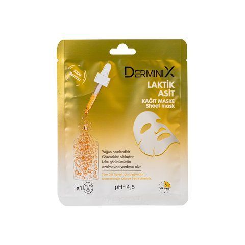 Маска-патч для лица с молочной кислотой Derminix, 25 г 521509 фото