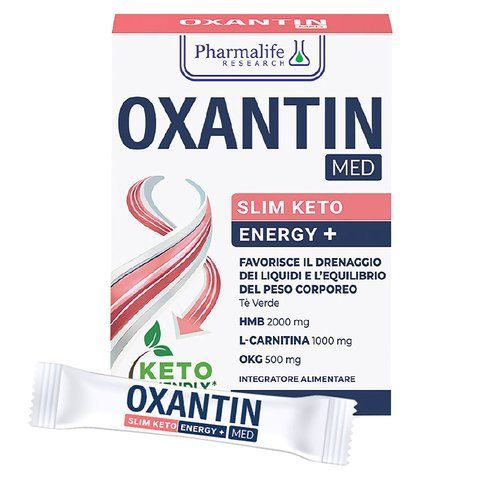 Дієтична добавка Oxantin Slim Keto "Енергія", 15 стіків по 4,5 г 214724 фото