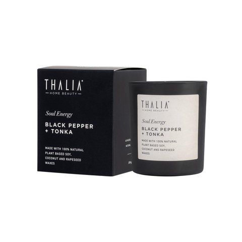 Аромасвечка Soul Energy "черный перец + тонкая" Thalia, 150 г 225904 фото