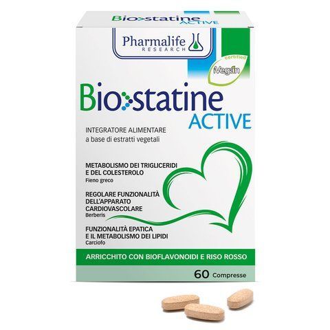 Дієтична добавка Biostatine Active, 60 таблеток 214721 фото
