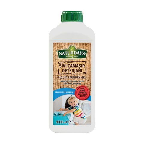 Универсальный натуральный гель для стирки NATURDAYS, 1000 мл 463101 фото