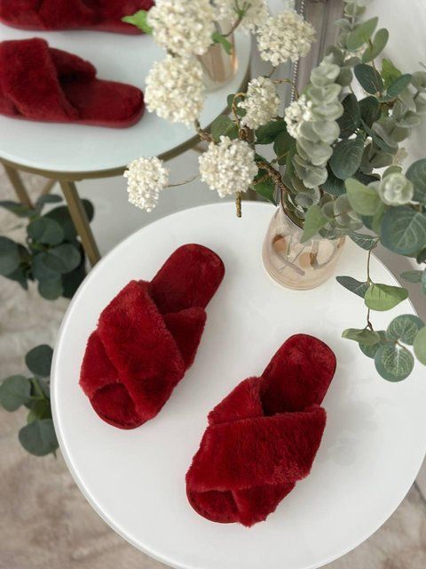 Домашние тапочки КТ1065/2 бордо КТ1065/2 фото