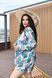 Роздільний білий купальник PLUS SIZE з тунікою в тропічному принті SW1383/1 фото 8