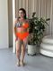 Купальник раздельный женский Plus size оранжевый SW1376 фото 4