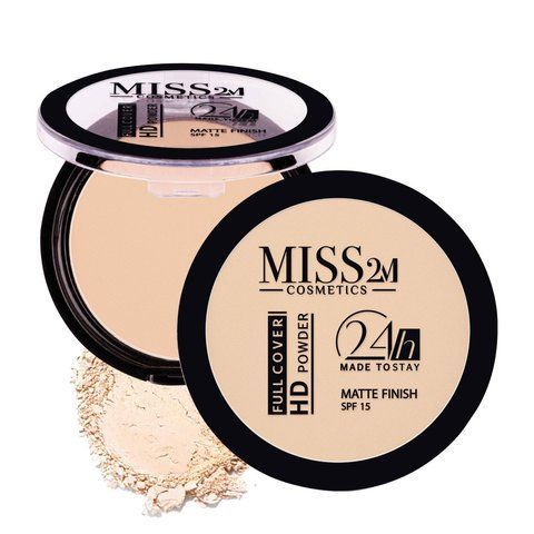 Мотивировочная компактная пудра из SPF 15 MISS2M 02, 11 г 503202 фото
