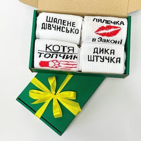 Бокс женских подарочных носков 36-41 на 4 пары ж4бокс093 фото