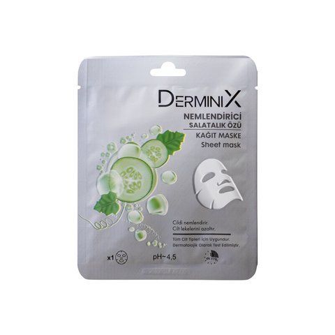 Увлажняющая маска-патч для лица Derminix, 25 г 521511 фото