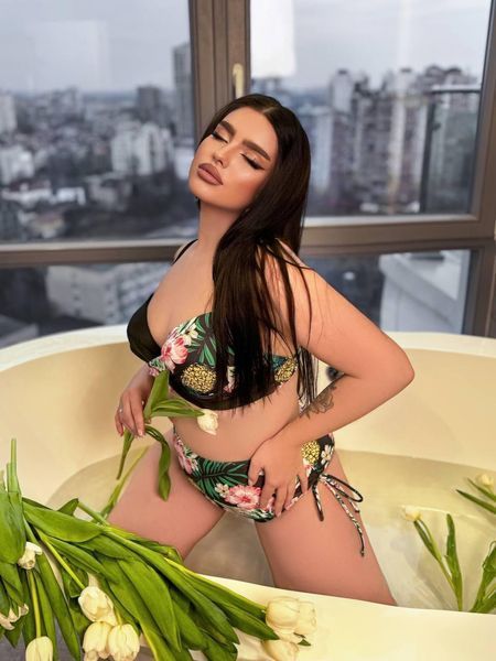 Раздельный купальник женский Plus size разноцветный SW1481 фото
