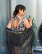 Раздельный черный купальник PLUS SIZE с высокими плавками и лео-принтом. SW1376/1 фото 6