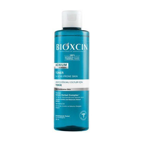 Себорегулирующий тоник для лица против акне BIOXCIN, 200 мл 451302 фото