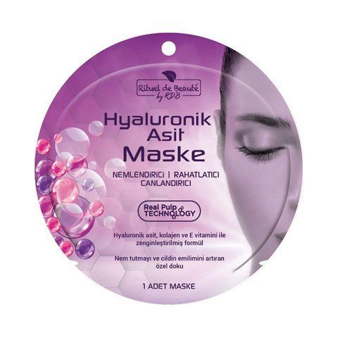 Маска для обличчя з гіалуроновою кислотою Rituel de Beaute, 1 шт. 491503 фото