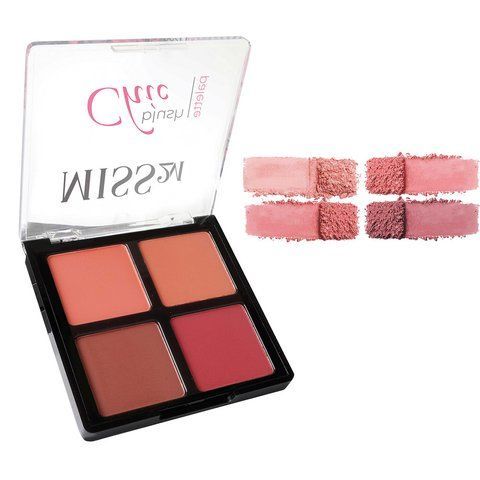 Палетка рум'ян MISS2M Chic 02, 18 г 503302 фото