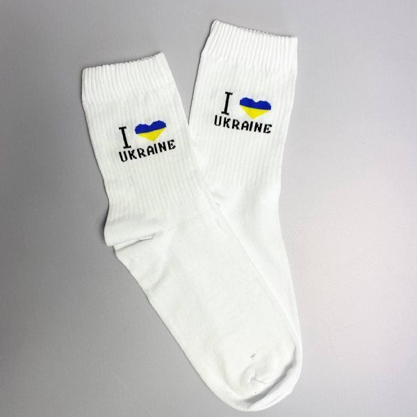 Набір жіночих патріотичних шкарпеток 36-41 5 пар у подарунковій коробці ж5укр012 фото