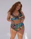 Роздільний купальник PLUS SIZE з утяжкою тропічний принт SW1381 фото 2