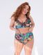 Роздільний купальник PLUS SIZE з утяжкою тропічний принт SW1381 фото 5