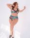 Роздільний купальник PLUS SIZE з утяжкою тропічний принт SW1381 фото 3